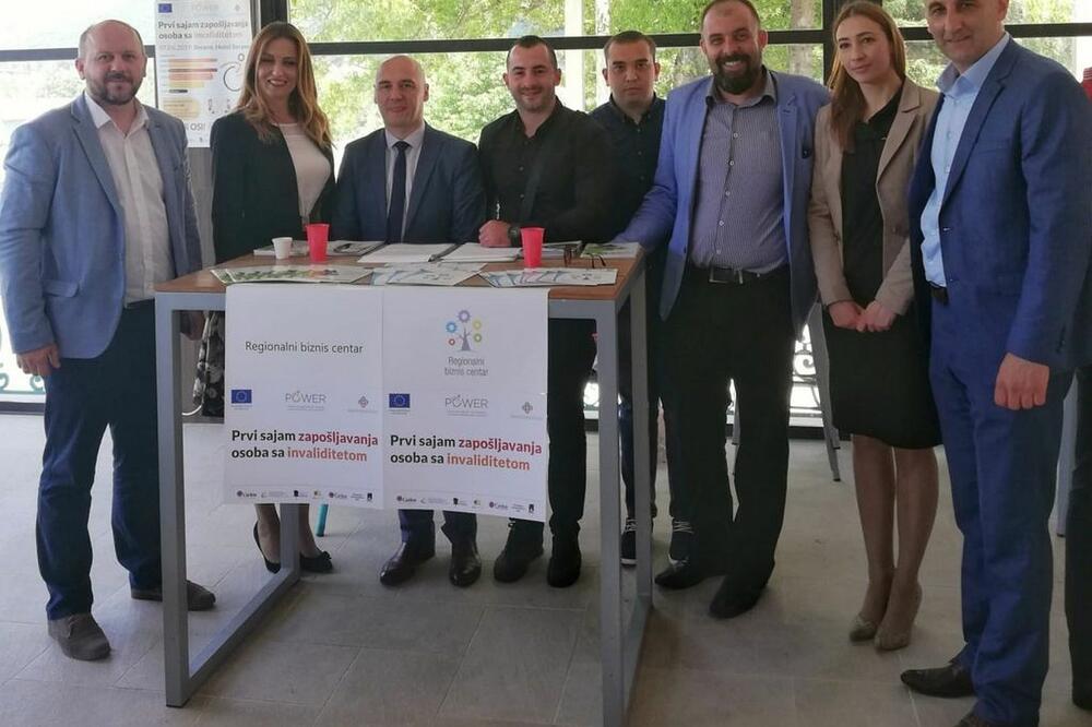 Prvi Sajam za zapošljavanje osoba sa invaliditetom u Beranama, Foto: Tufik Softić