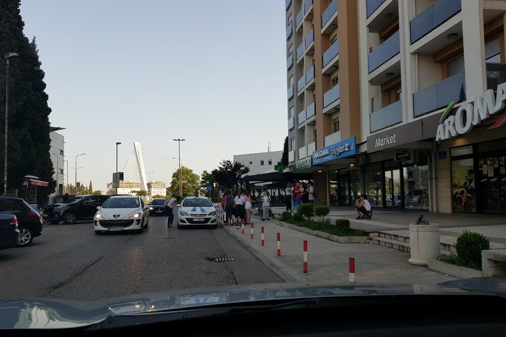 Mjesto nezgode, Foto: Savo Prelević