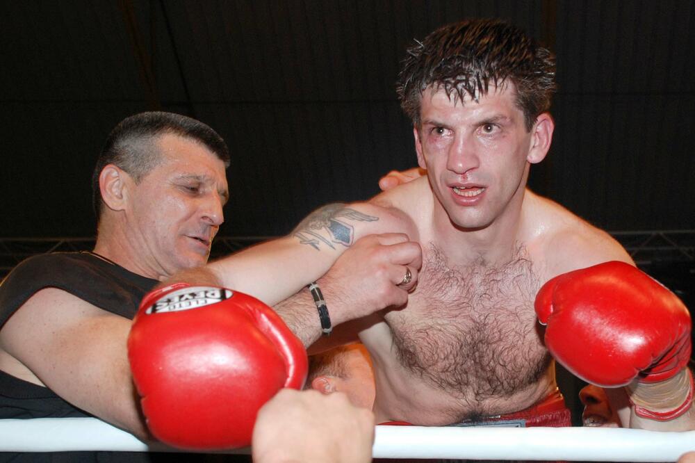 Prvi profesionalni meč za titulu šampiona Mediterana: Nikola Sjekloća, Foto: Zoran Đurić