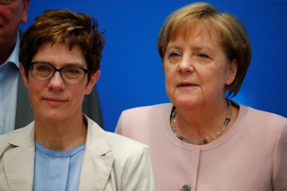 Karenbauer i Markel, Foto: Reuters