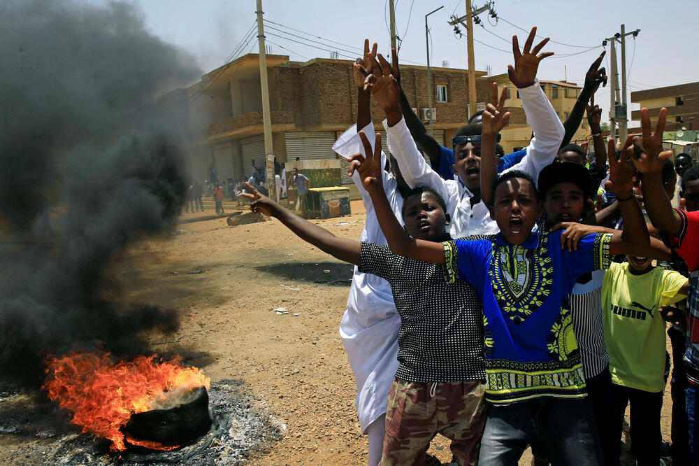 Detalj iz Kartuma tokom protesta, Foto: Reuters