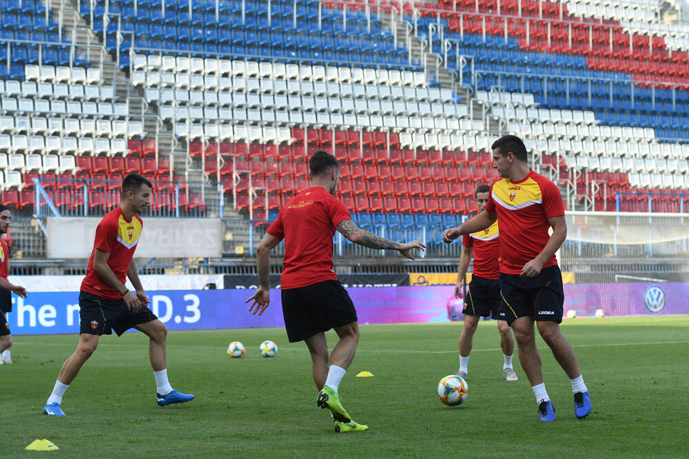 Sa treninga reprezentacije Crne Gore u Olomucu, Foto: Savo PRELEVIĆ