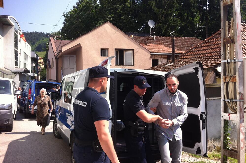 Zekića policajci dovode na suđenje, Foto: Jadranka Ćetković