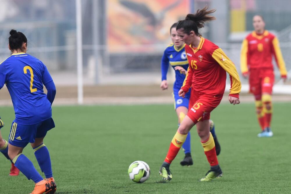 Naše fudbalerkečekaju dueli sa BiH i Slovenijom, Foto: FSCG