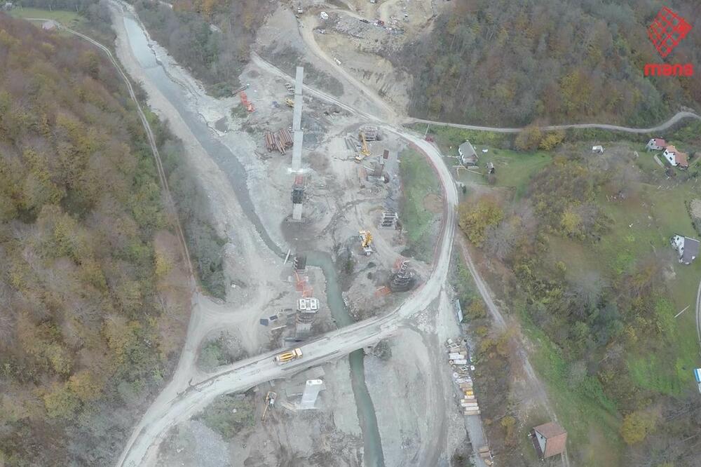 Korito Tare na dionici budućeg autoputa, Foto: MANS