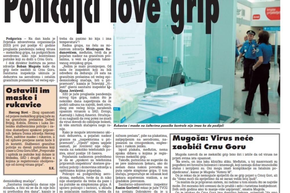 Vijesti, 12. jun 2009., Foto: Arhiva Vijesti