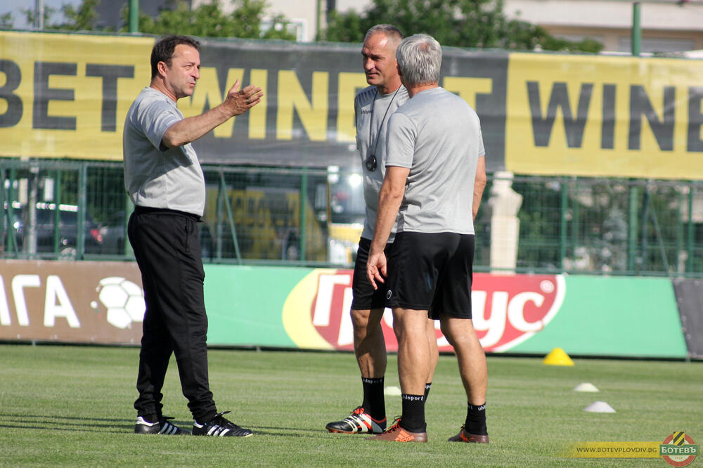 Željko Petrović i Žarko Lučić, Foto: Botev Plovdiv (zvanični sajt)