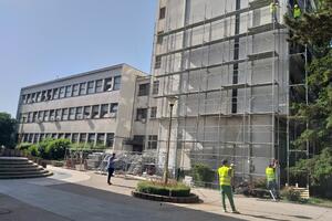 U toku su radovi na rekonstrukciji zgrade Opštine Nikšić