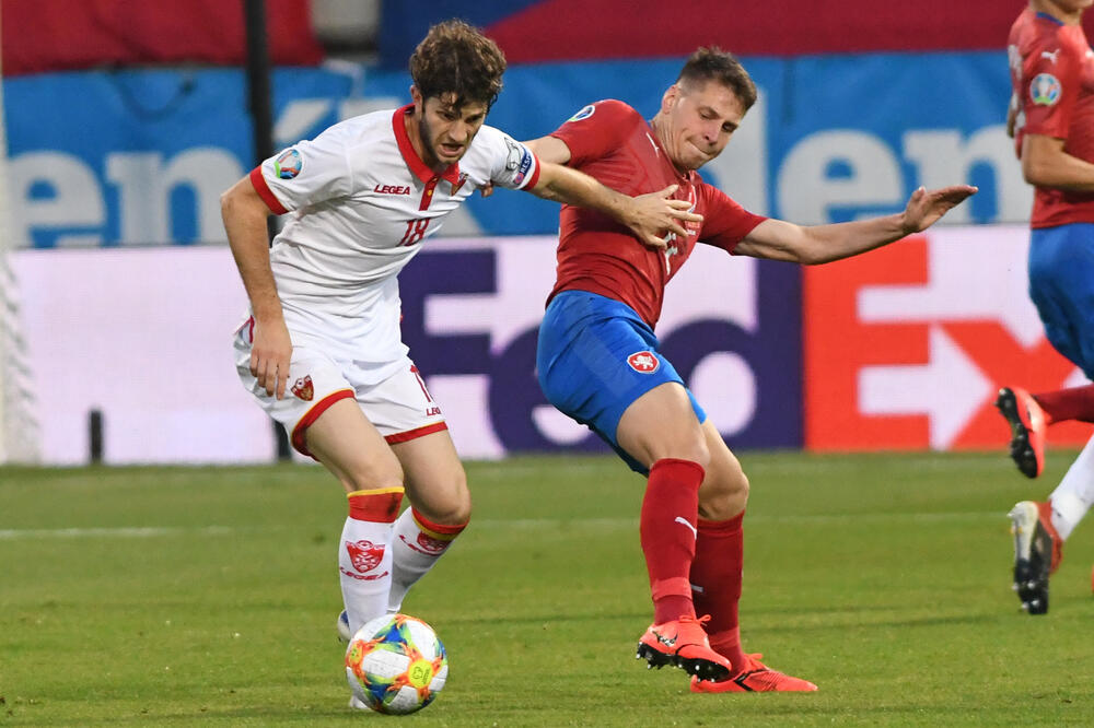 Nebojša Kosović na meču sa Češkom, Foto: Savo PRELEVIC