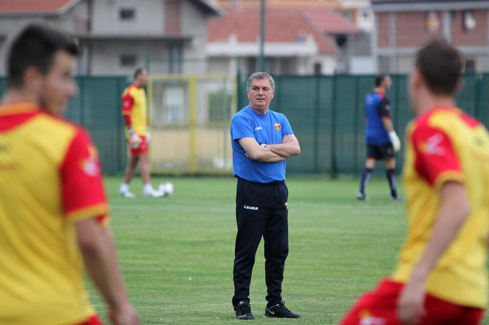 Tumbaković na treningu, Foto: Filip Roganović