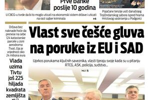Naslovna strana "Vijesti" 15.6.