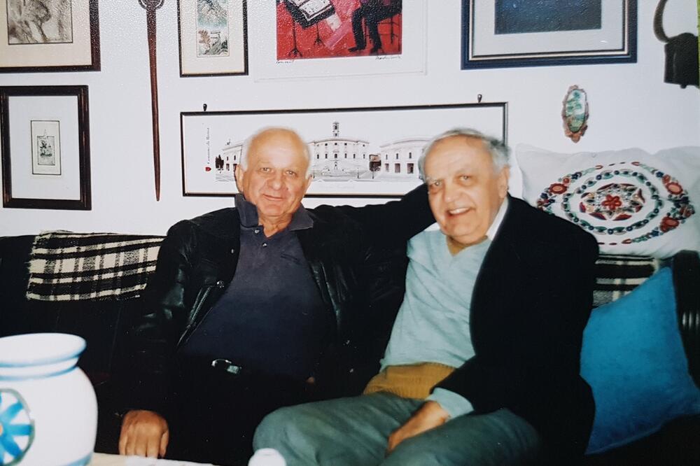 S. Vuković i Mišo Popović u Beranama 2005, Foto: Privatna arhiva