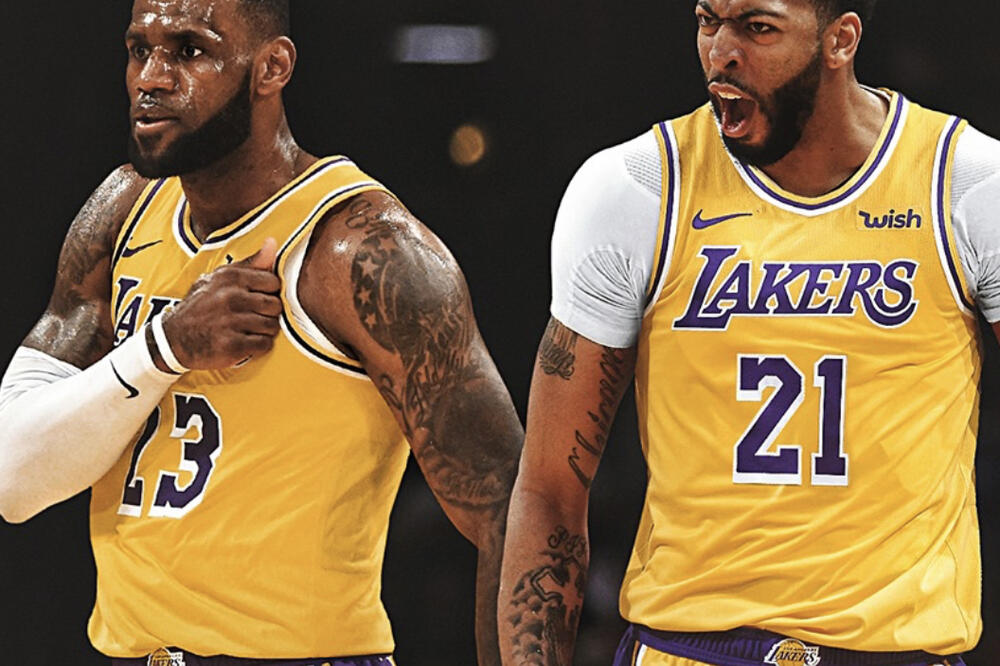 Uskor zajedno: Džejms i Entoni (fotomontaža Bličer riporta), Foto: Bleacher report