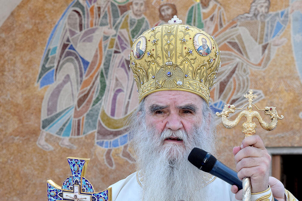 Amfilohije na Saboru, Foto: Zoran Đurić