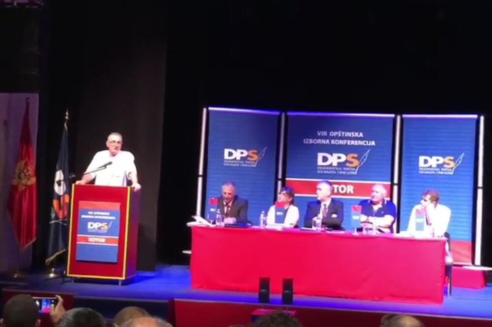 sa Izborne konferencije DPS-a u Kotoru, Foto: Demokratska partija socijalista