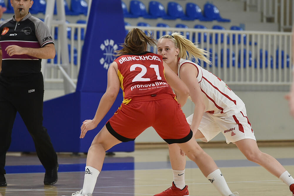 Božica Mujović je bila najefikasnija sa 18 poena, Foto: KSCG