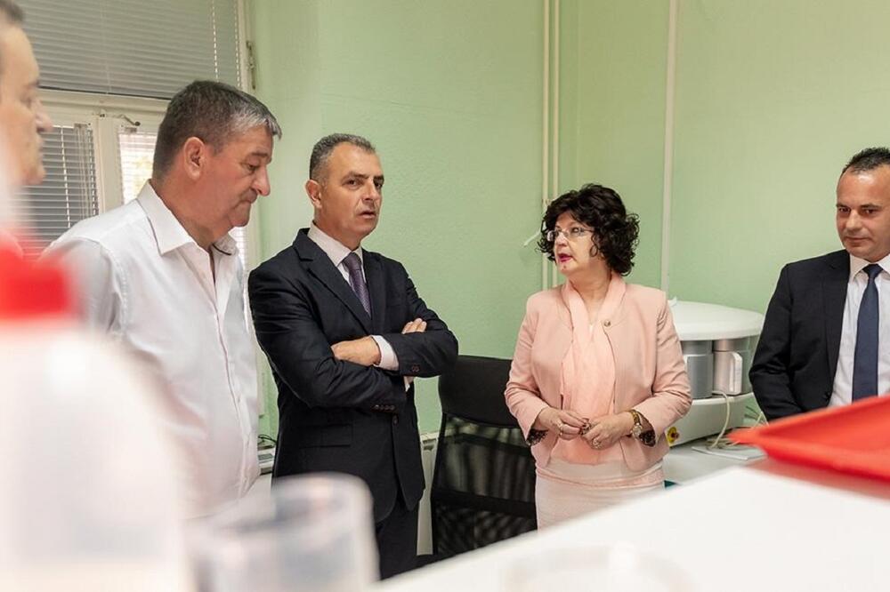 Hrapović danas u Nikšiću, Foto: PR Centar