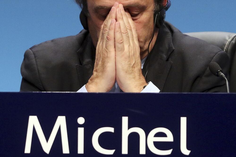 Mišel Platini, Foto: AP