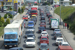 Podgorica: Buka od saobraćaja ne da mira gradu