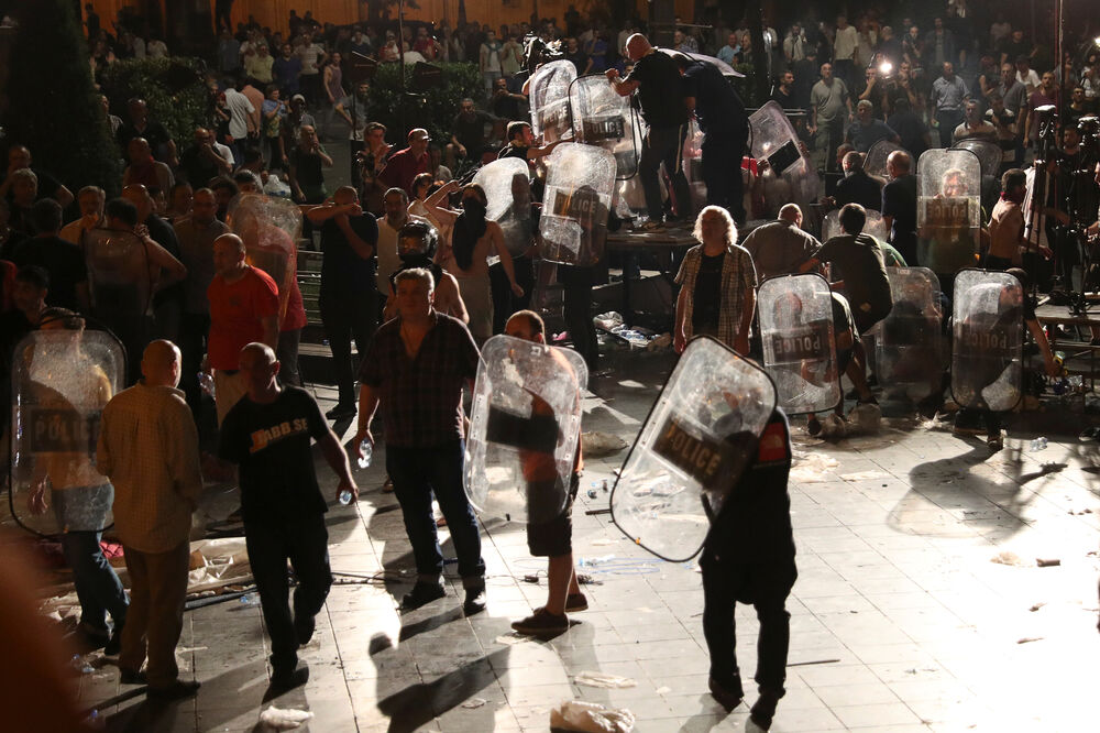 Sinoć u Tbisliju, Foto: IRAKLI GEDENIDZE