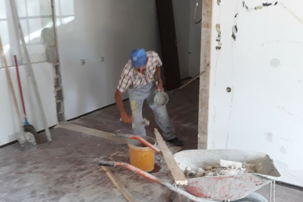 Početak radova, Foto: Privatna arhiva