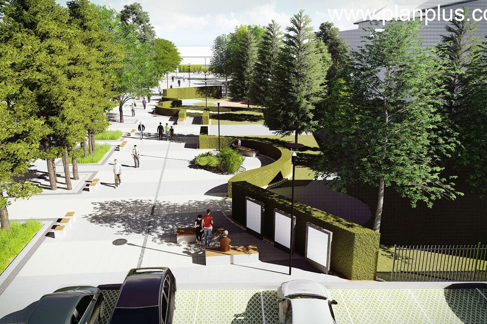 Trg u Plavu, Foto: Printscreen