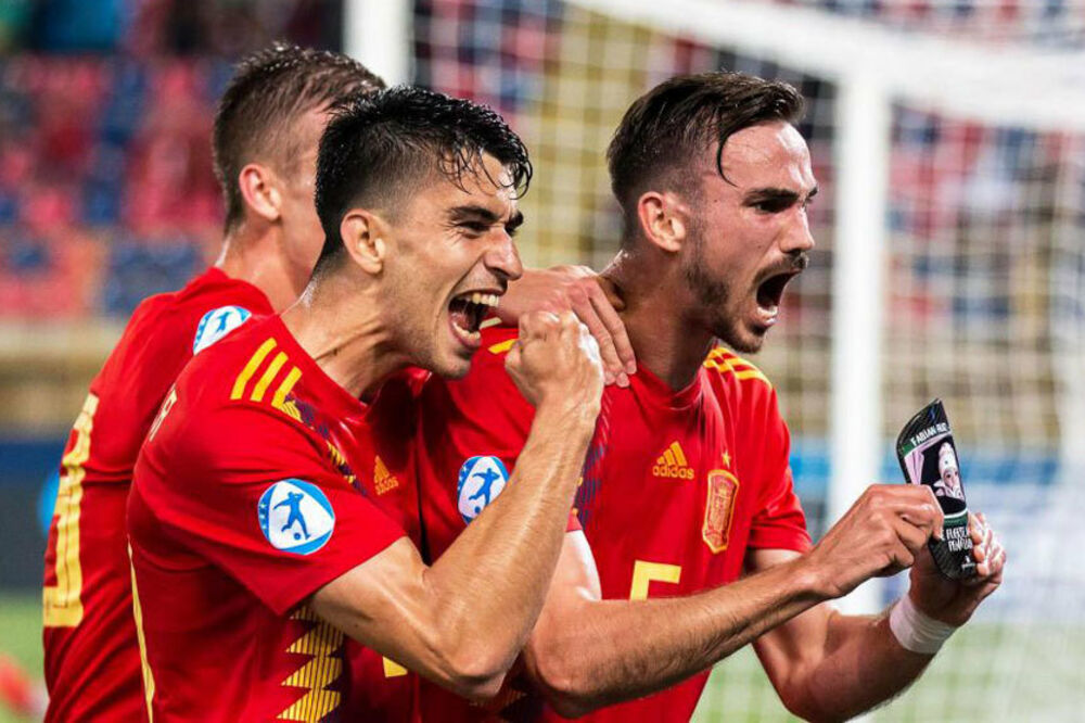 Slavlje fudbalera Španije
