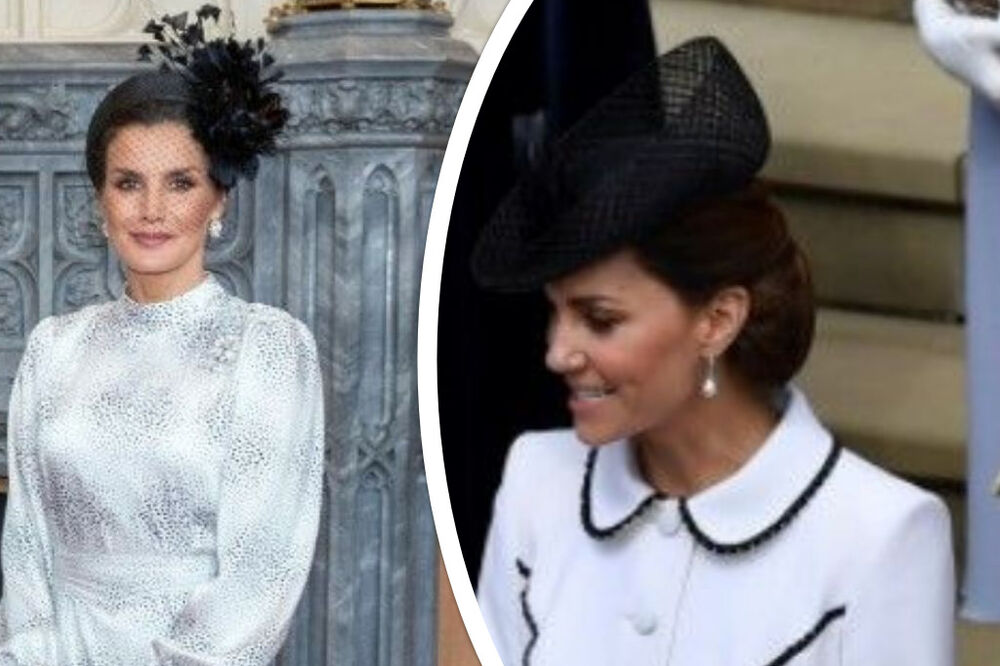 Kraljica Leticija i Kejt Midlton, Foto: REUTERS