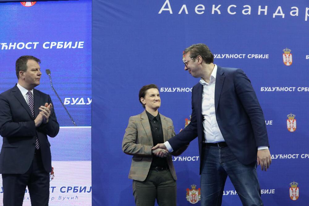 Brnabić i Vučić, Foto: Betaphoto