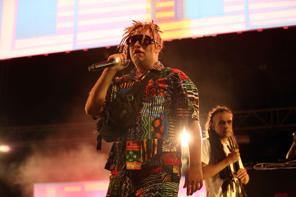 Rasta na nastupu u Podgorici, Foto: Filip Roganović