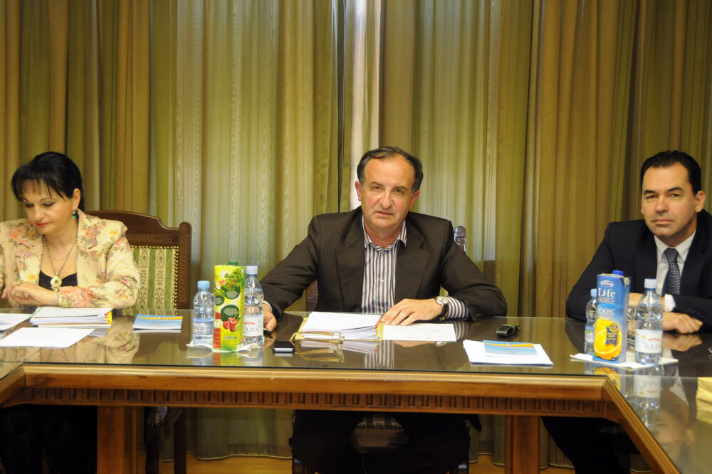 Ministar pravde Zoran Pažin na sjednici Sudskog savjeta, Foto: Savo Prelević