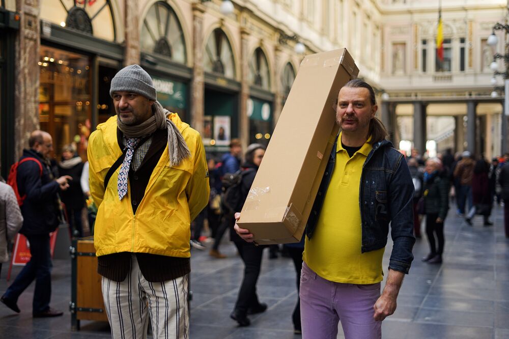 Sa snimanja serije: Popaj i Zonjo, Foto: The Books of Knjige