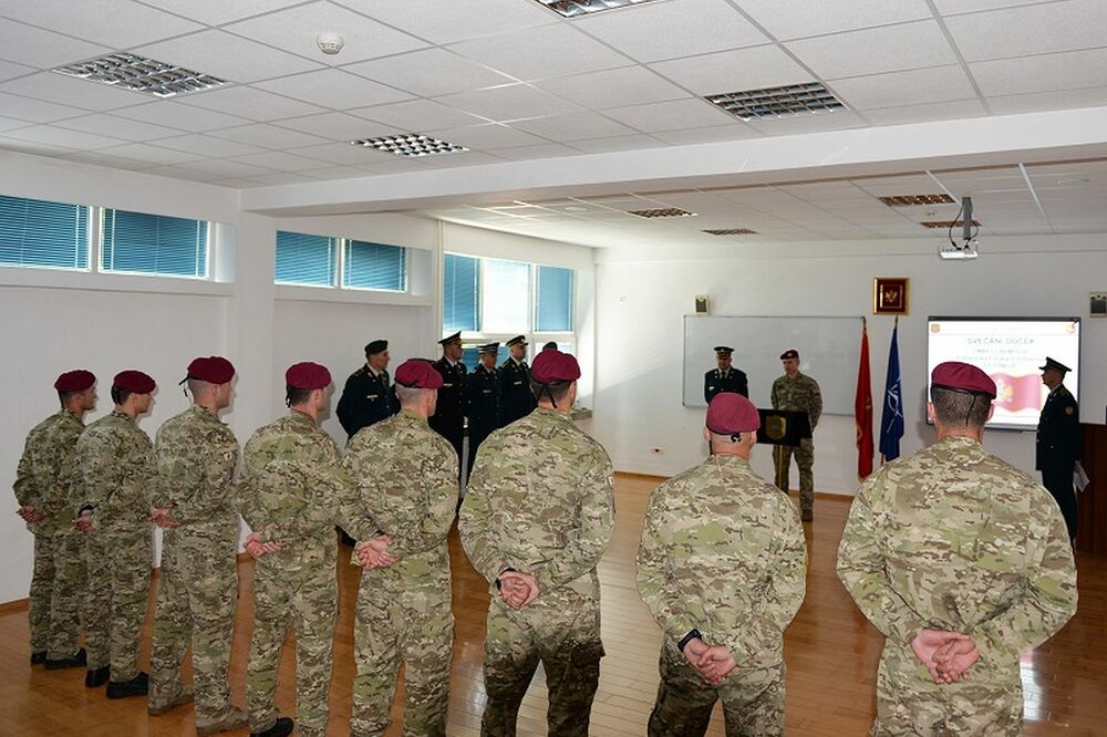 Sa dočeka crnogorskih vojnika, Foto: Ministarstvo odbrane