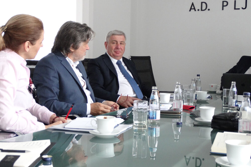 Sa sastanka u Rudniku uglja, Foto: PKCG