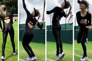 Imitacija Serene i praznik za oči: Eženi očarala Vimbldon