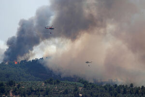 U velikom požaru na sjeveroistoku Španije izgorjelo 5.500 hektara...
