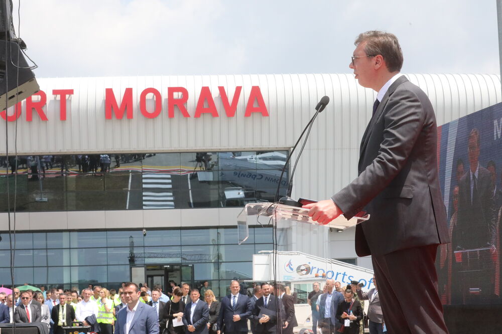 Vučić danas u Kraljevu, Foto: Beta-AP