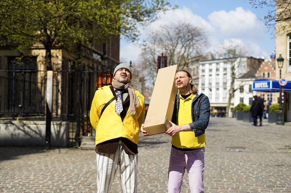 Otac i sin u Briselu, Foto: Filip Poleksić