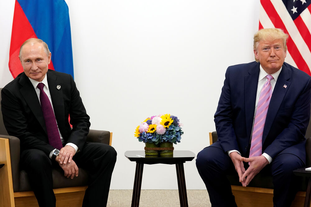 Putin i Tramp, Foto: Reuters