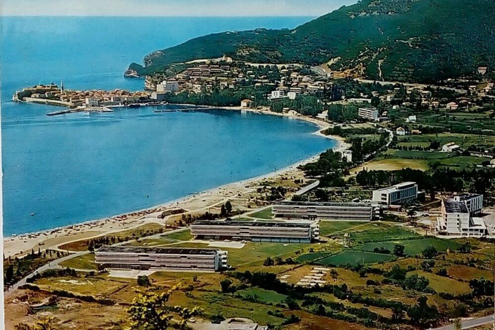 Budva i Budvansko polje krajem šezdesetih godina prošlog vijeka, Foto: Facebook