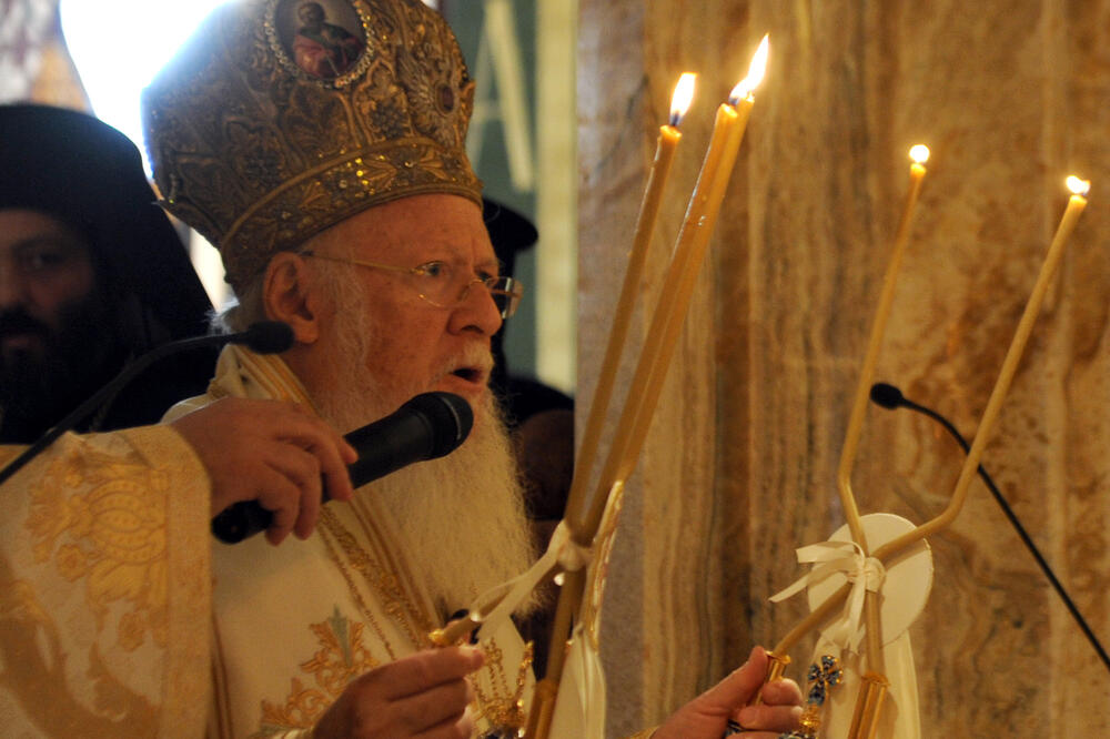 Vartolomej, patrijarh vaseljenski, Foto: Savo Prelević