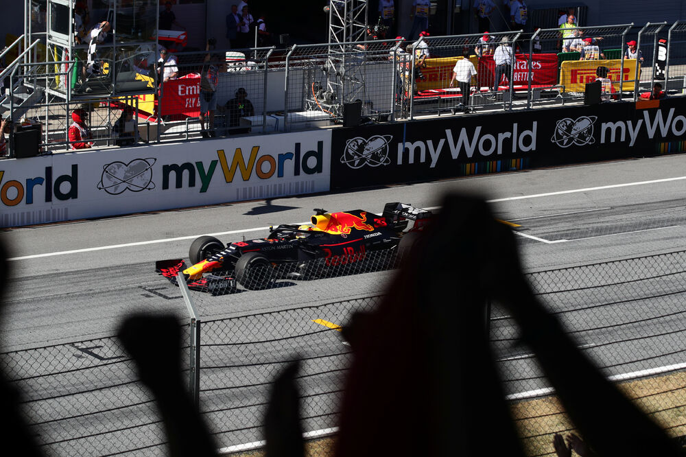 Maks Ferstapen prolazi kroz cilj u Austriji, Foto: Reuters