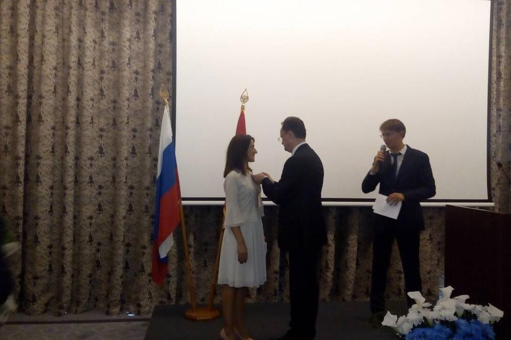 Na uručenju nagrade: Ljiljana Ćorac Ražnatović, Foto: Privatna arhiva