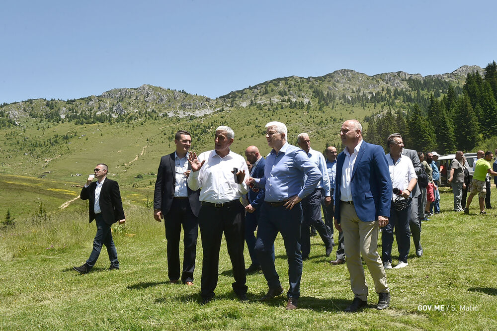 Marković u Rožajama, Foto: Vlada Crne Gore