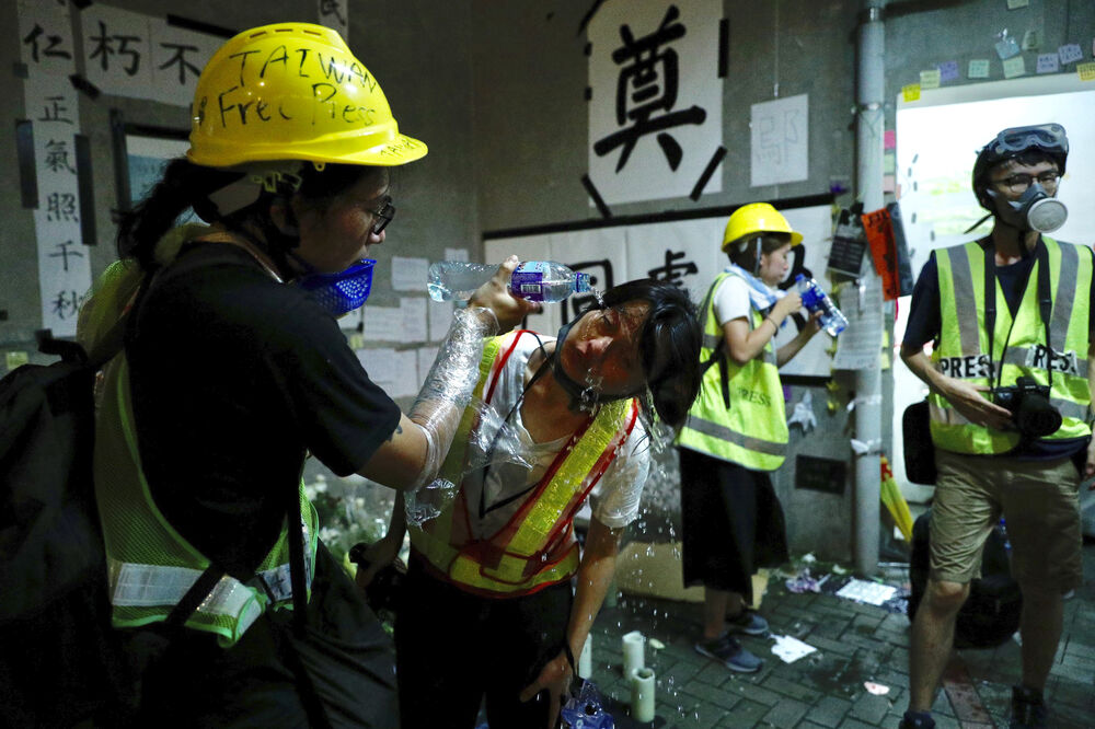 Demonstracije u Hong Kongu, Foto: Vincent Yu/Reuters