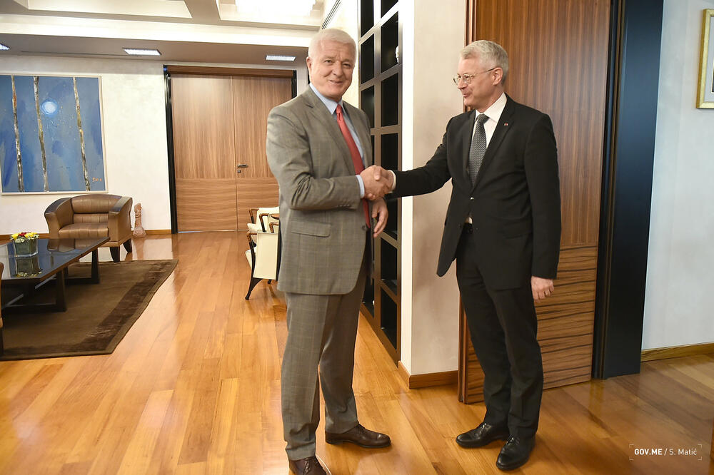 Marković i Lehdevirta, Foto: Vlada Crne Gore