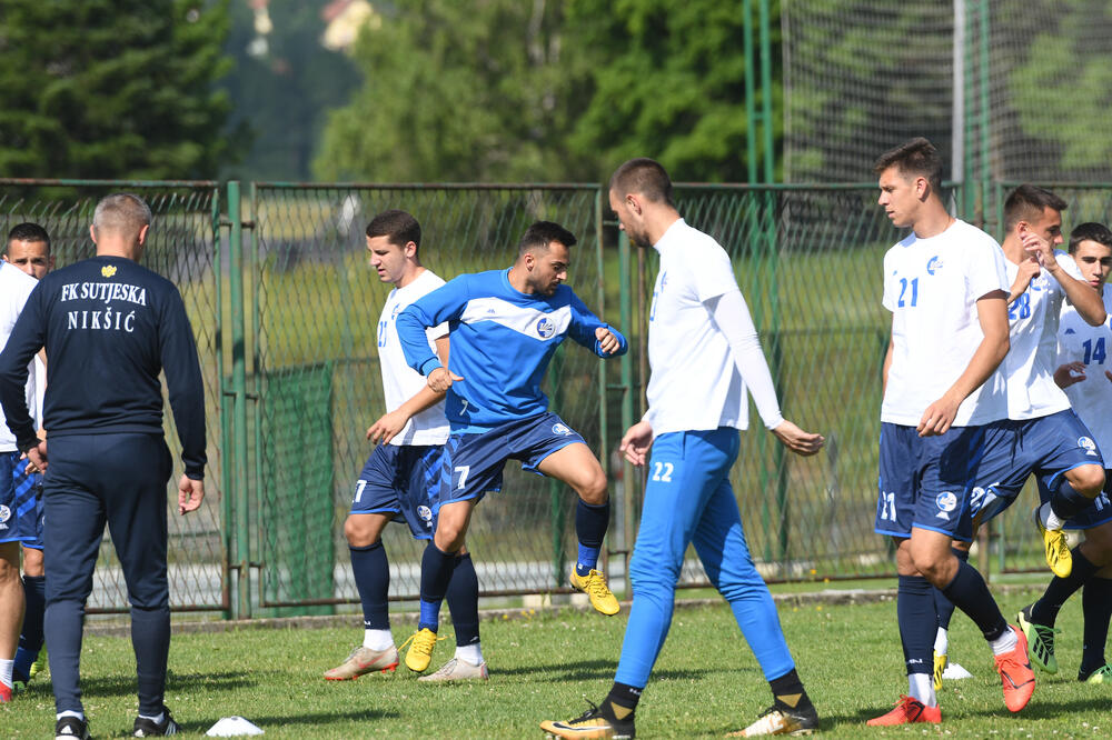 Damir Kojašević na treningu Sutjeske, Foto: Savo PRELEVIC