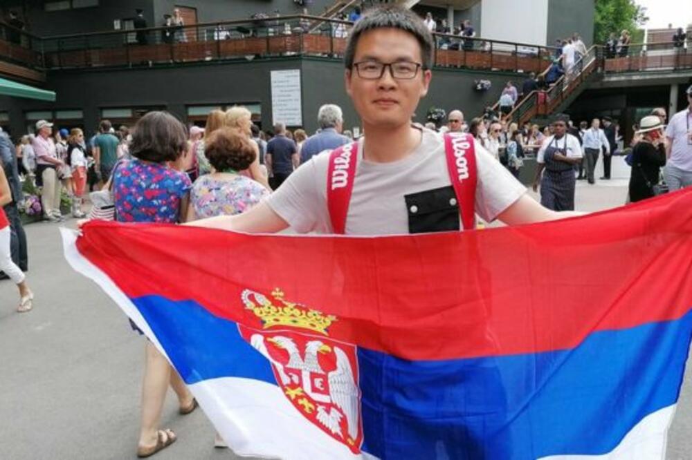 Li na turnire nosi zastavu Srbije, Foto: BBC na srpskom