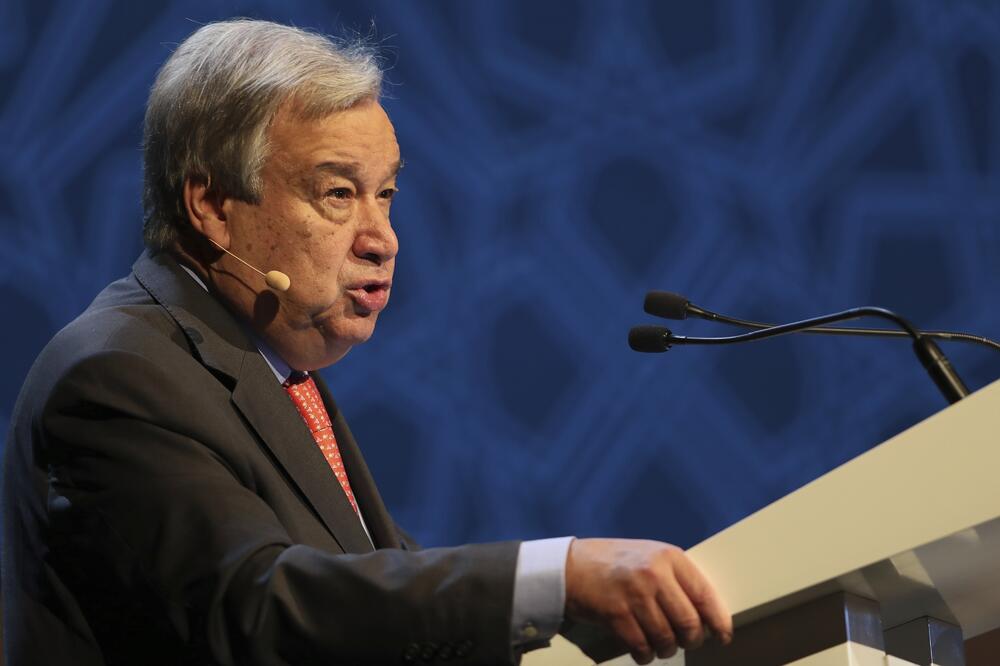 Antonio Gutereš, Foto: Kamran Jebreili/AP