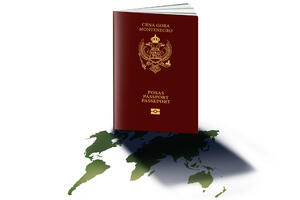 Putovanje bez viza: Pogledajte na kom se mjestu nalazi crnogorski...